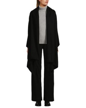 Lands' End Cashtouch Shawl Wrap - Black