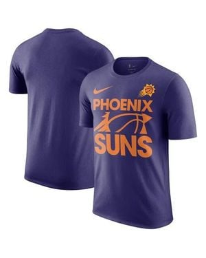 Nike Phoenix Suns Courtside This Is Our Year T-Shirt - Blue