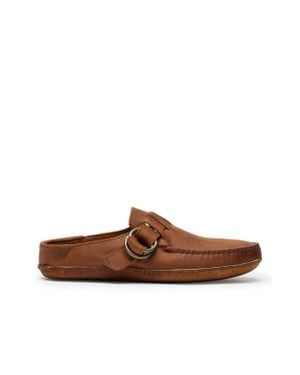 Quoddy Ring Mule - Brown