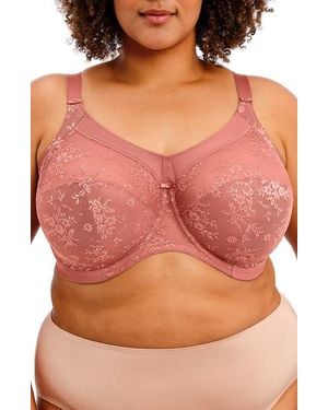 Goddess Verity Underwire Full Figure Bra - Pink