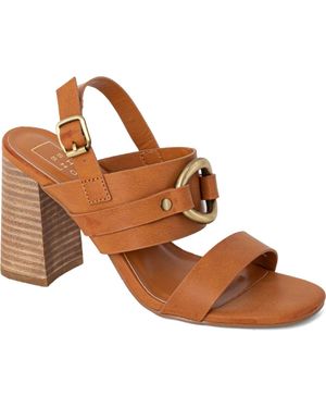Shu Shop Hannah Block Heel Slingback Sandal - Brown