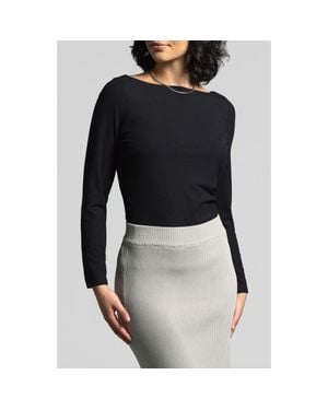 WEEKEND LOS ANGELES Arabella Rib Top - Black