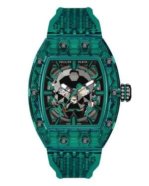Philipp Plein Crypto King Atomic Emerald Watch - Green