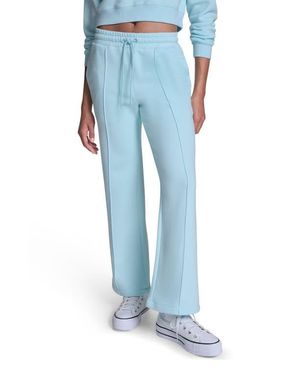 Converse French Terry Front Seam Pants - Blue