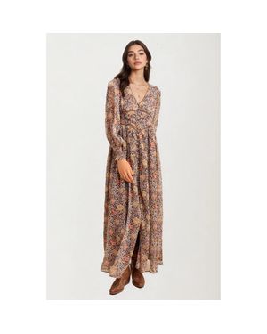 Brown Knit & Lounge Dresses for Women | Lyst