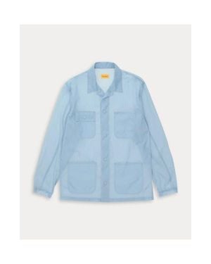 Fortela Phil Nylon Chore Jacket - Blue