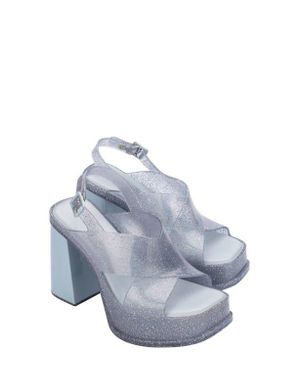 Melissa Dance Slingback Platform Sandal - Blue