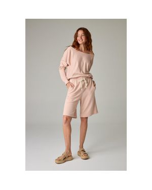 eavolu® Baikal Eco-Luxe Fleece Bermuda Short - Gray