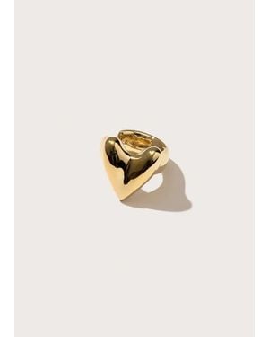 Otiumberg Roscida Heart Ear Cuff - White