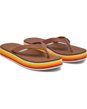 Hari Mari Dunes Sunset Waterproof Flip Flop - Brown