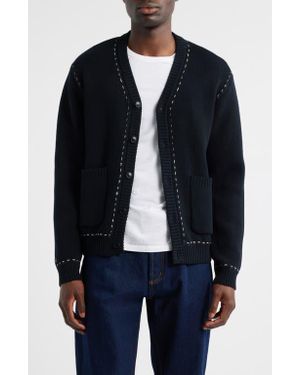 Percival Module Boxy Cardigan - Black