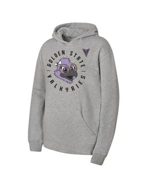 Outerstuff Youth Golden State Valkyries Mascot Hoodie - Gray