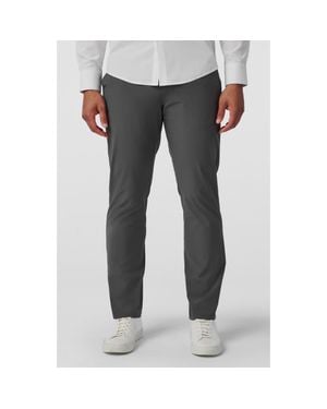 Mizzen+Main Helmsman Athletic Fit Performance Chinos - Gray