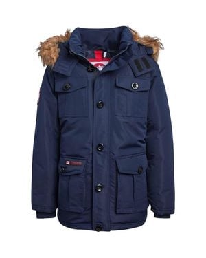canada weather gear Boys' Heavyweight Winter Ski Jacket - Blue