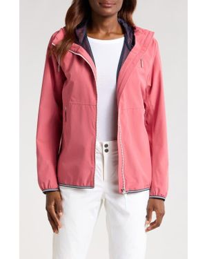 Helly Hansen Koster Waterproof Hooded Rain Jacket - Red