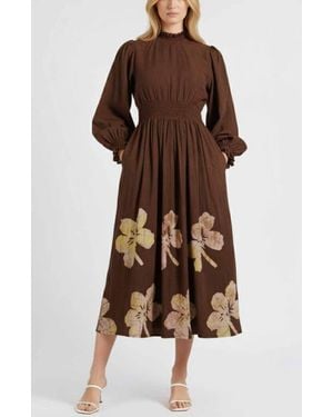 Elisamama Abike Dress - Brown