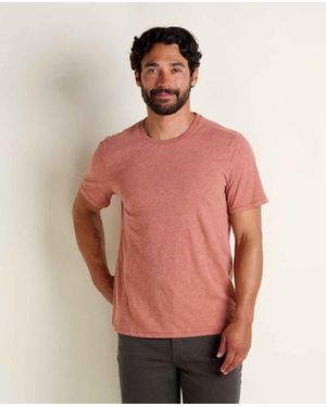 Toad & Co. Boundless Jersey Short Sleeve Crew - Pink