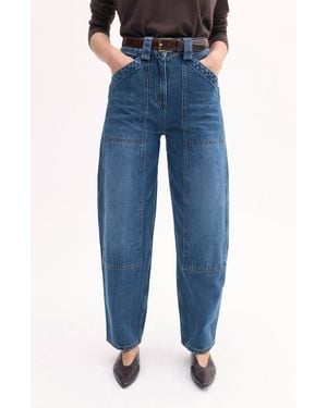 Co. Denim Patch Pocket Jean - Blue