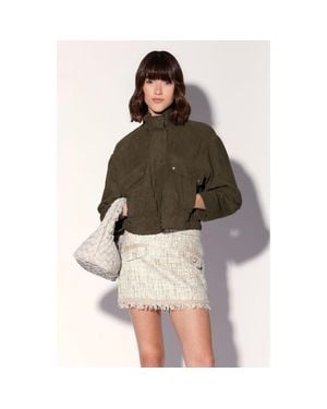 Walter Baker Rihanna Leather Jacket - Brown