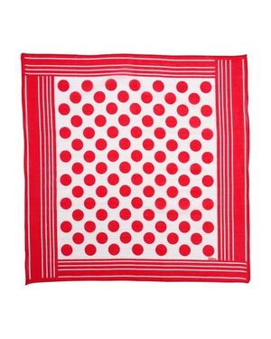 Echo Polka Dot Bandana - Red