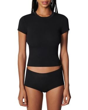 Florence By Mills Softie Cotton Blend Tee - Black