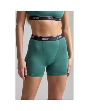 OXER Baller High Rise Ultra-Soft 5-Inch Boxer Briefs - Green