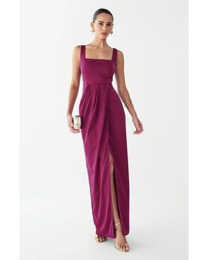 Willa Akron Maxi Dress - Red