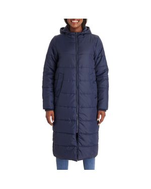 Modern Eternity Leia 3-In-1 Water Resistant Maternity/Nursing Puffer Jacket With Removable Hood - Blue