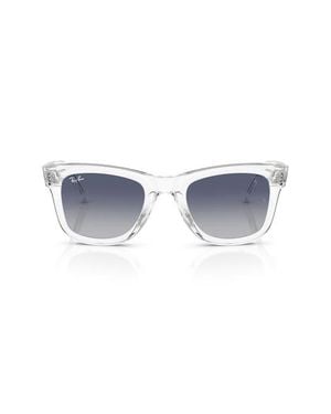 Ray-Ban Scuderia Ferrari 50Mm Square Sunglasses - Blue