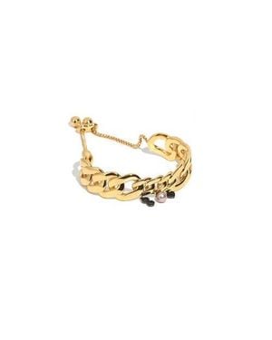 ZARUX Three Charms Cuff - Metallic