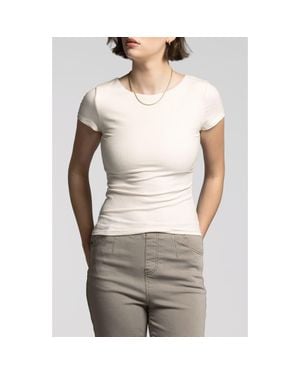 WEEKEND LOS ANGELES Charlene Rib Top - Gray