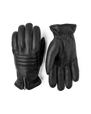 Hestra Keith Leather Gloves - Black