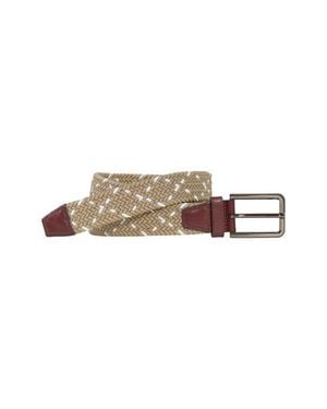 Johnston & Murphy Woven Stretch Knit Belt - Multicolor