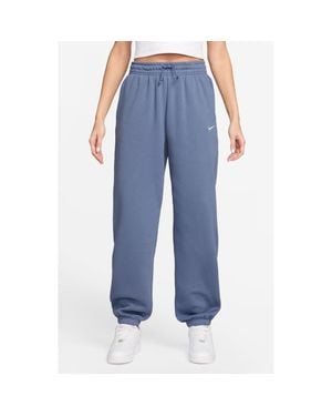 Nike Sportswear Phoenix Fleece High-Waisted Oversized Sweatpants - Blue