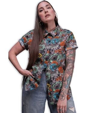 WILDFANG The Essential Oxford Button Up - Multicolor