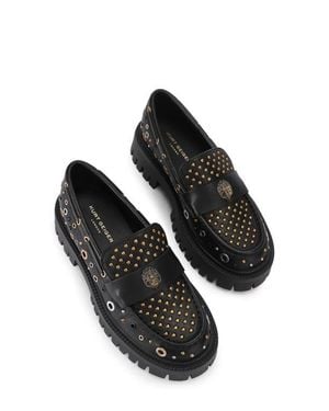 Kurt Geiger Studded Loafer - Black