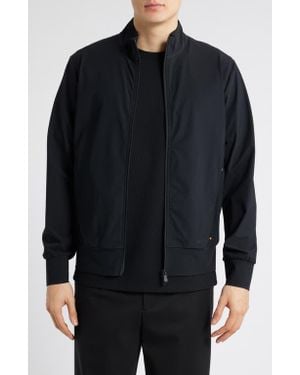 Save The Duck Tulio Front Zip Water Resistant Jacket - Black