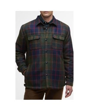 Barbour Willberry Plaid Overshirt - Black