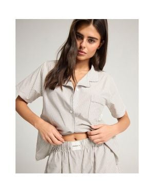 Nudea The Short Pj Set - Gray