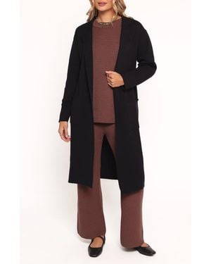 Petal & Pup Venda Coatigan - Black