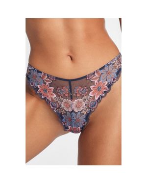 Savage x Fenty Mod Poppy Brazilian Panties - Purple
