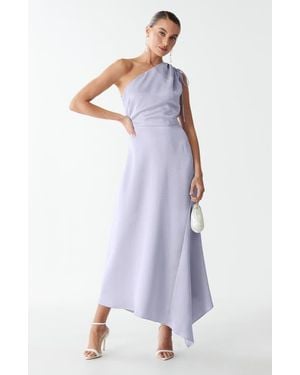 Savel Eleanor Midi Dress - Purple