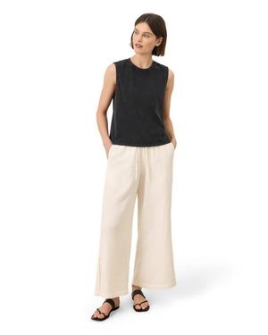 Pact Organic Cotton Vintage Jersey Relaxed Tank - Black