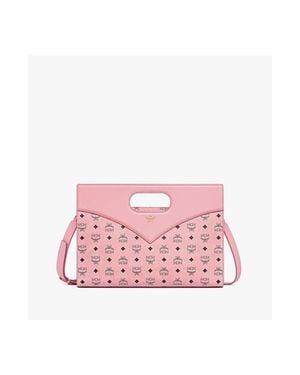 MCM Diamond Bag - Pink