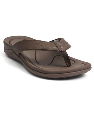 Strive Wave Waterproof Flip Flop - Brown