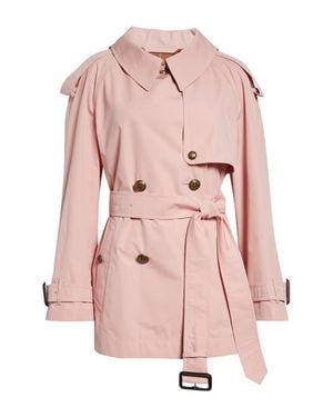 Burberry Fitzrovia Belted Trench Coat - Pink