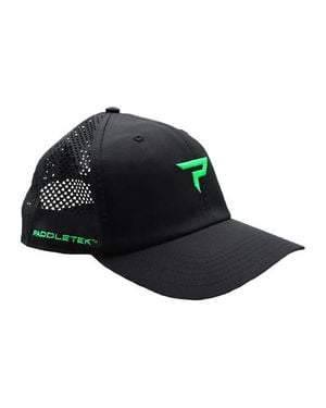 Paddletek Performance Icon Pickleball Hat - Black