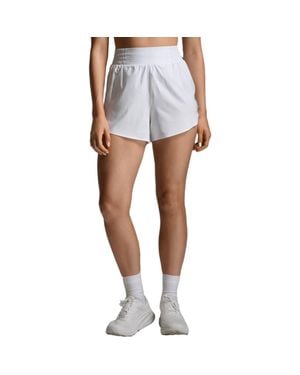 2XU Aero Hi-Rise 4 Inch Shorts - White