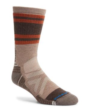 Smartwool Hike Full Cushion Lolo Trail Wool Blend Crew Socks - Brown