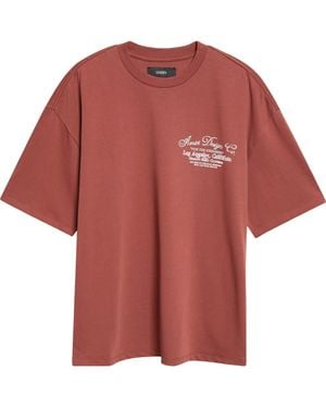 Amiri Oversize Dreamers Embroidered T-Shirt